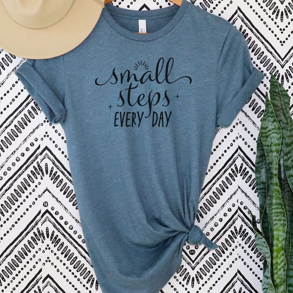 Small Steps Every Day Womens T-Shirt
