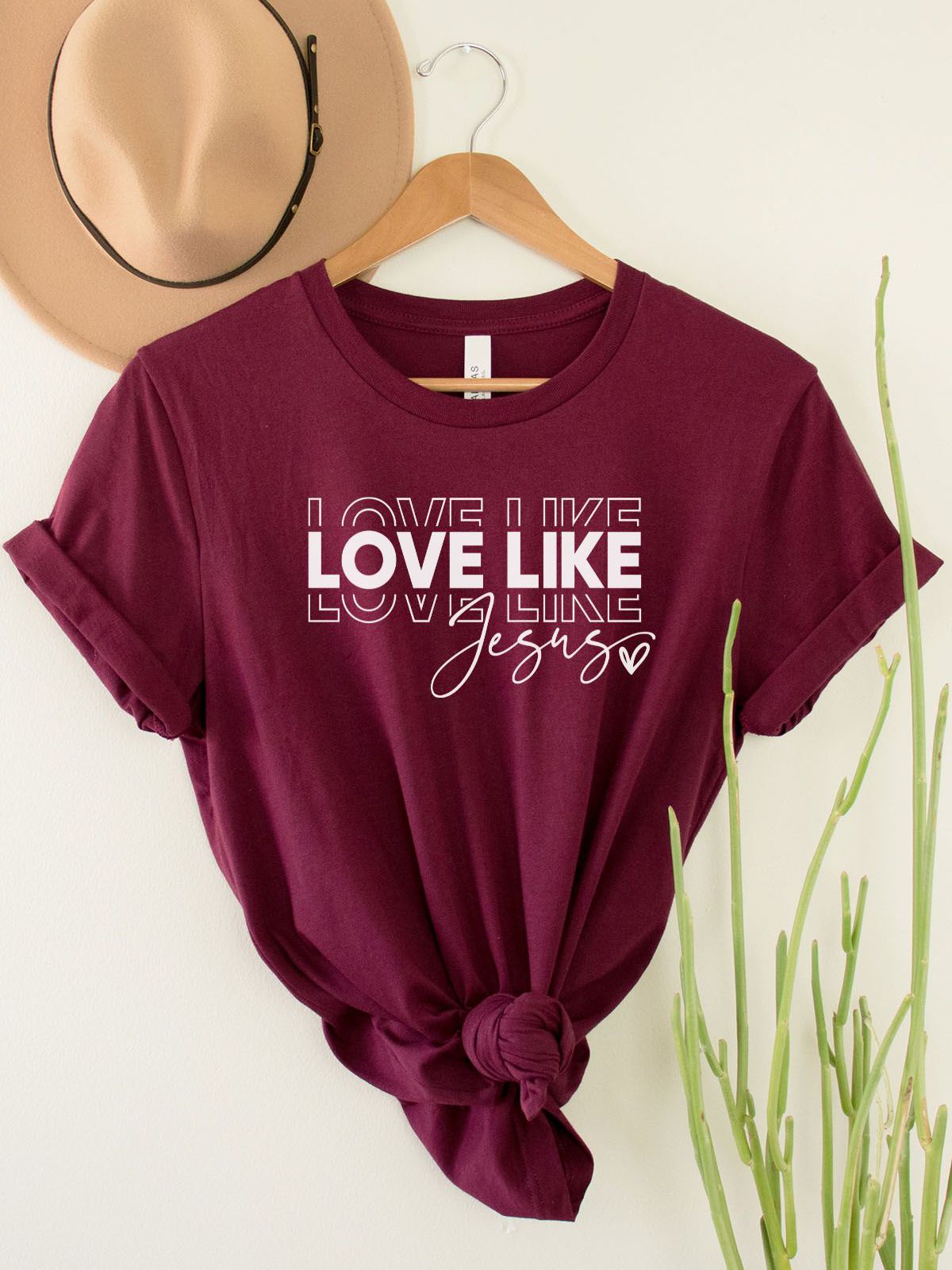Love Like Jesus Women's T-shirt Inspirational