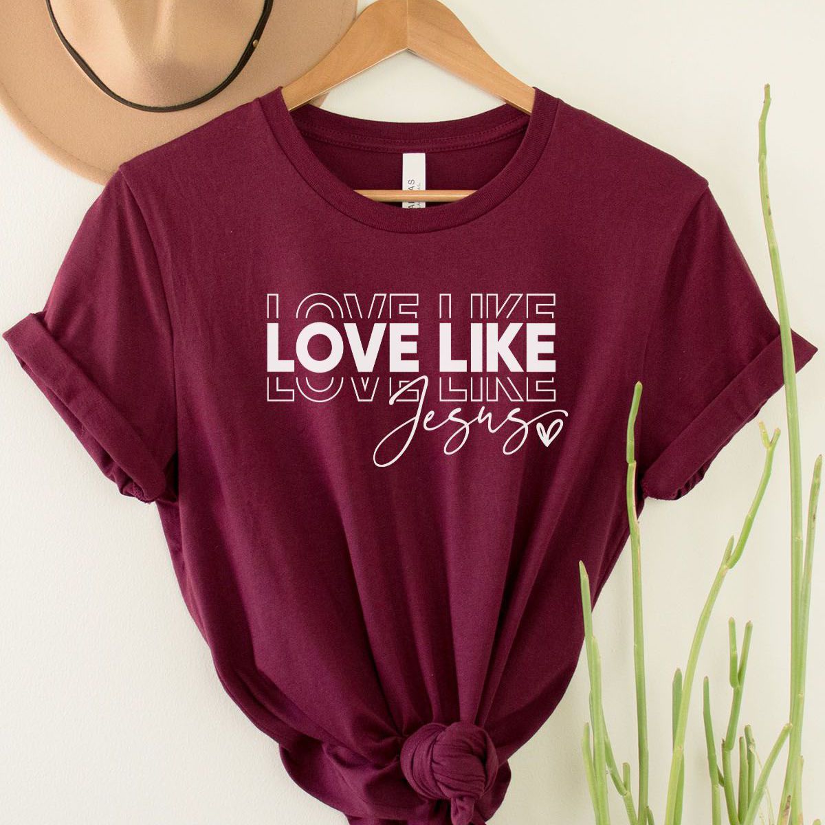 Love Like Jesus Women's T-shirt Inspirational
