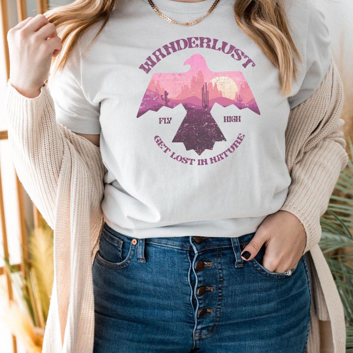 Wanderlust Women's T-Shirt Get Lost In Nature