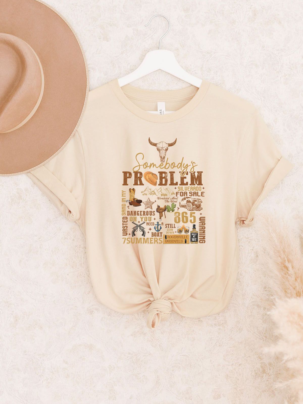 Somebody's Problem Women's Tee Country Style