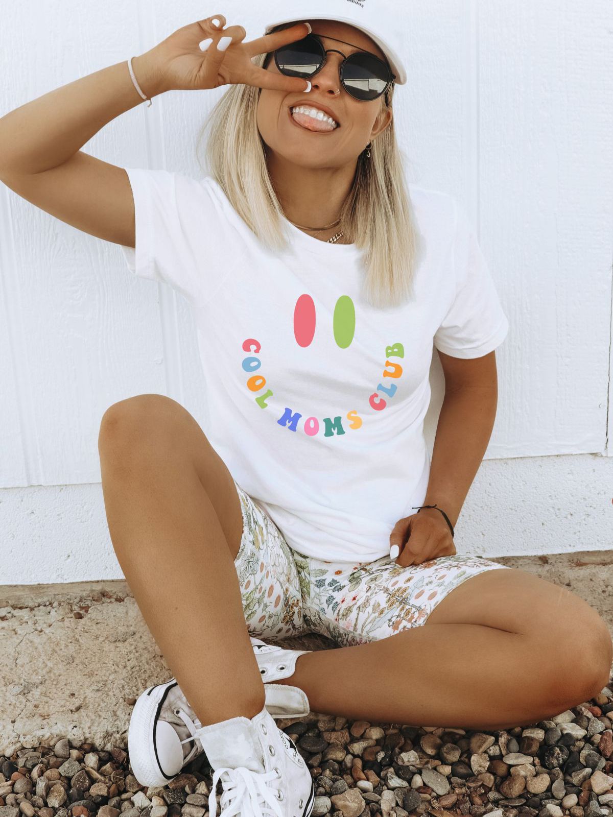 Cool Moms Club Women's T-Shirt Casual