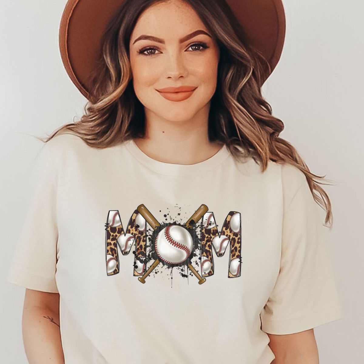 Baseball Mom Womens T-Shirt Mothers Day