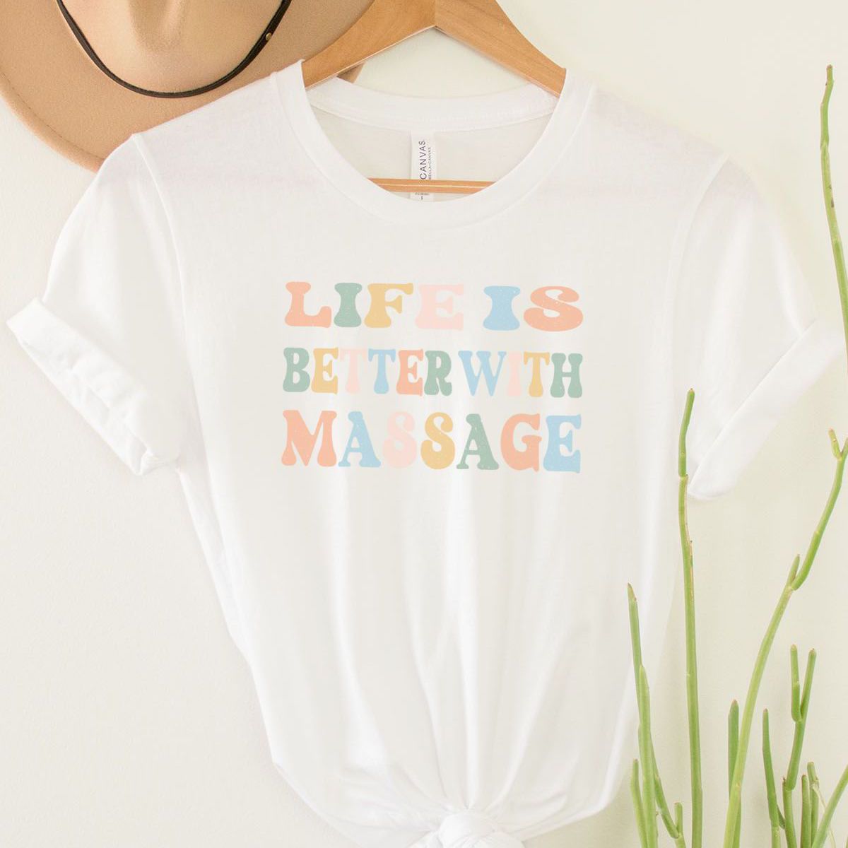 Massage Women T-Shirt Casual Comfort
