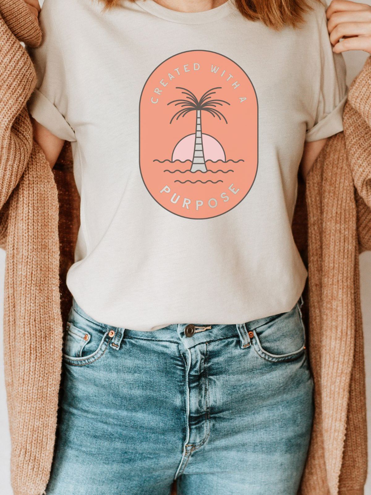Palm Tree Unisex T-Shirt Summer Vibes