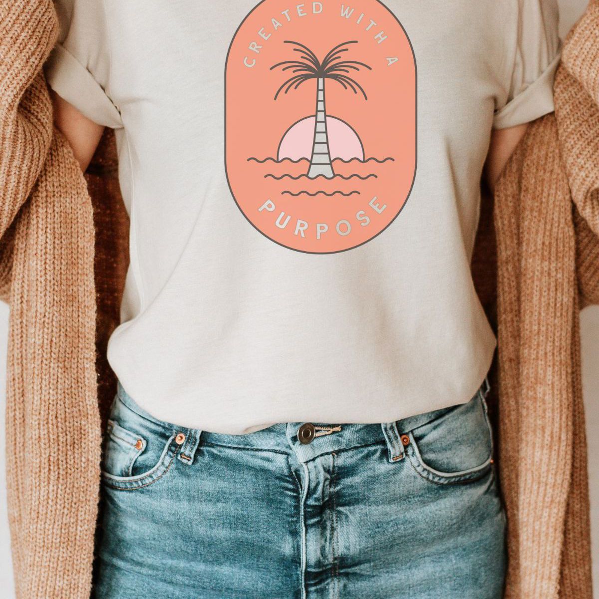 Palm Tree Unisex T-Shirt Summer Vibes