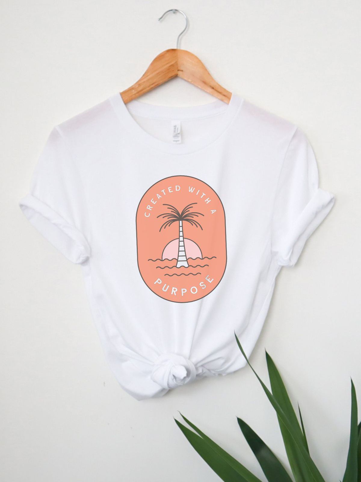 Palm Tree Unisex T-Shirt Summer Vibes