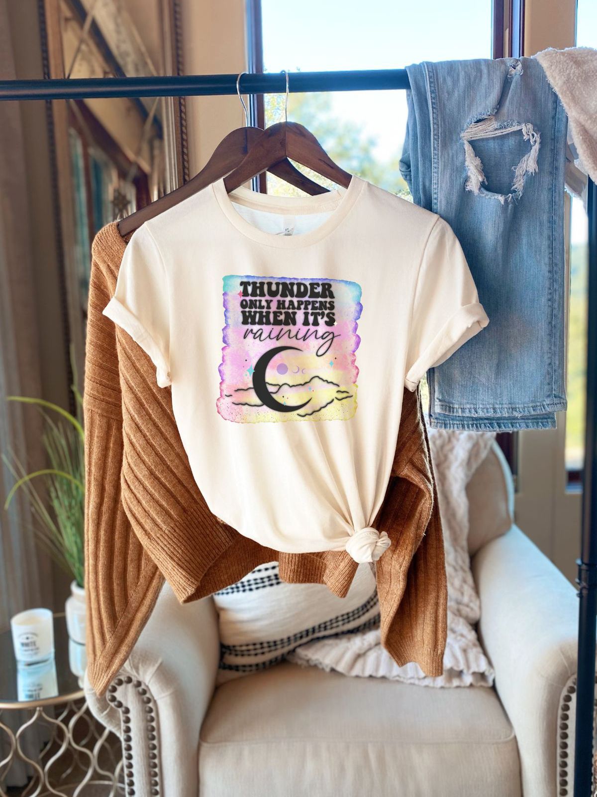 Thunder Quote Women's T-Shirt