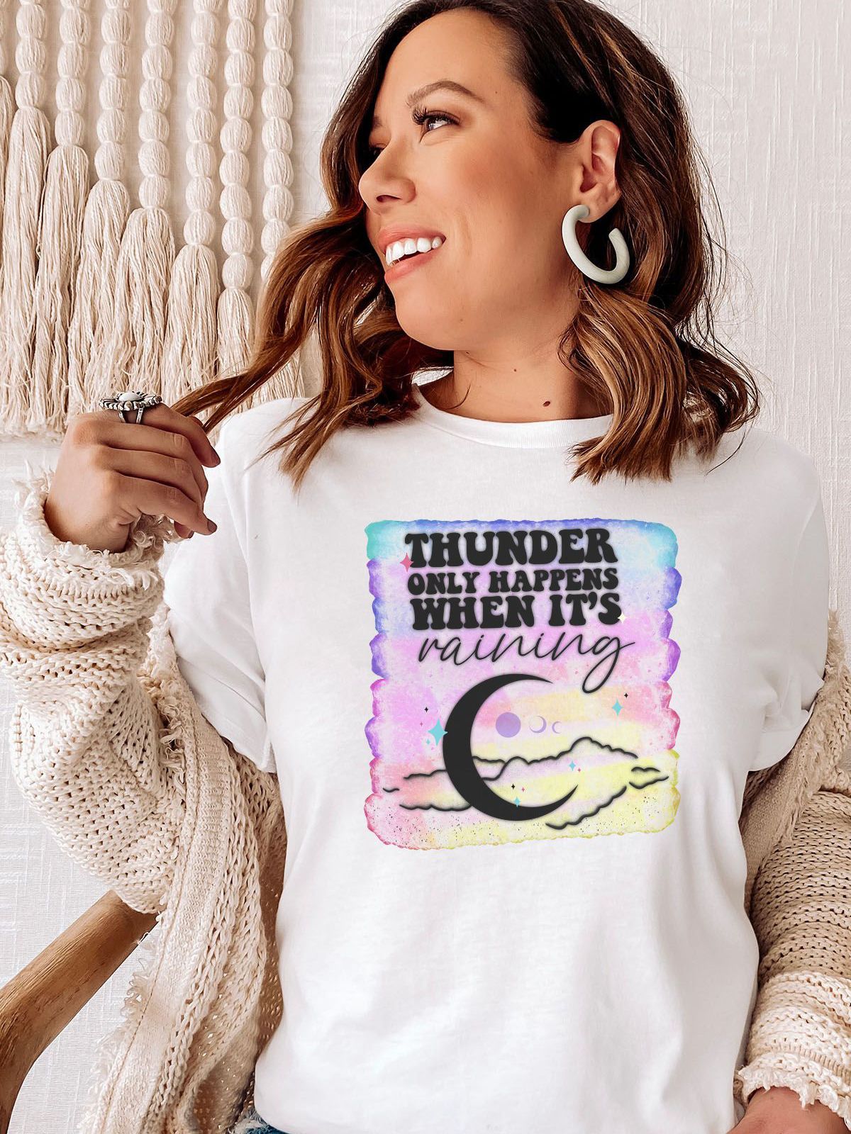 Thunder Quote Women's T-Shirt