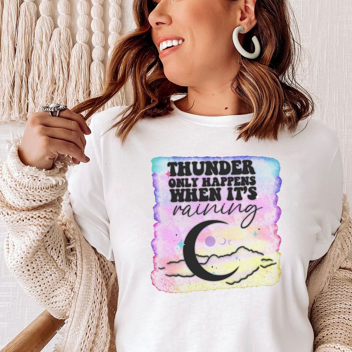 Thunder Quote Women's T-Shirt