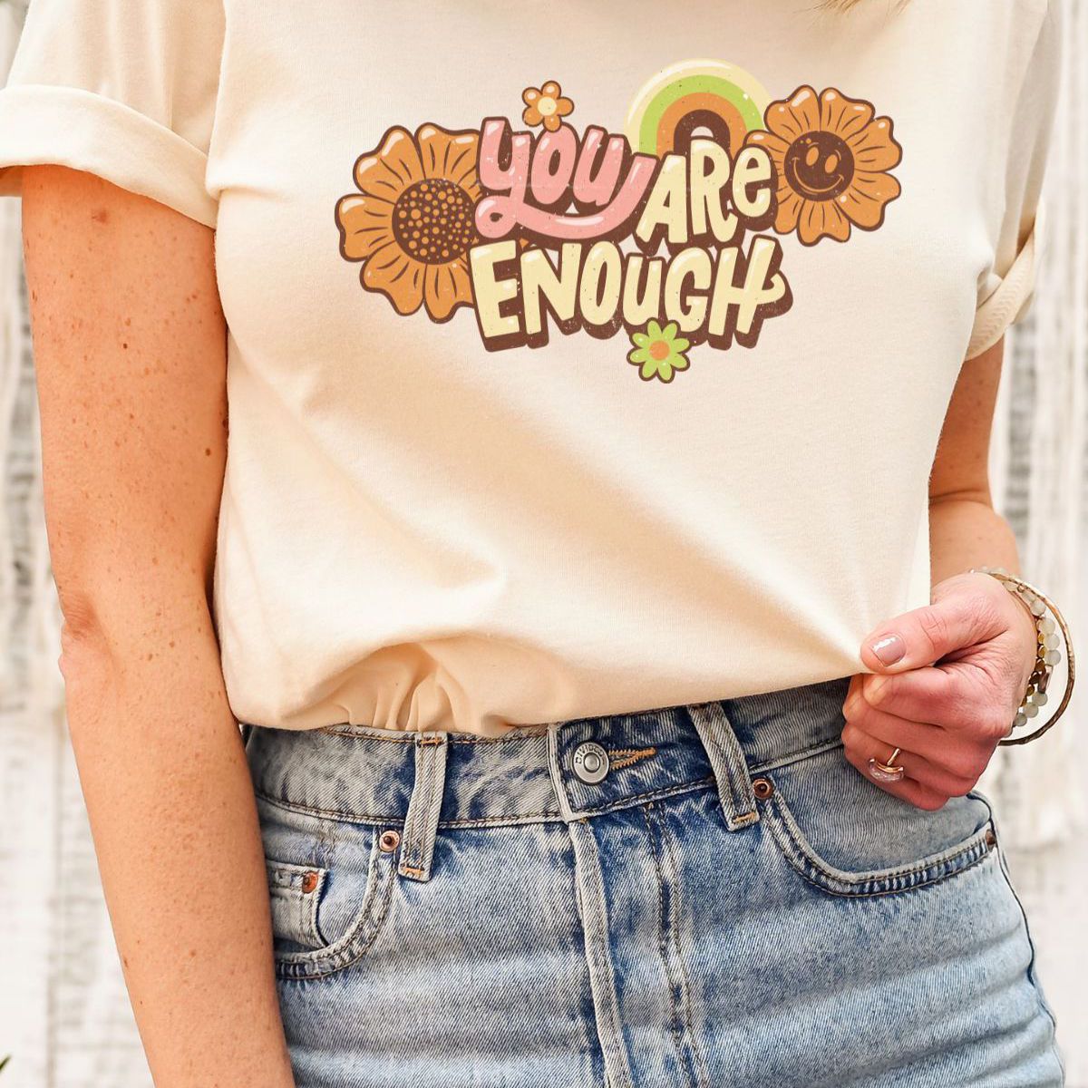 You Are Enough Womens Tee Spring