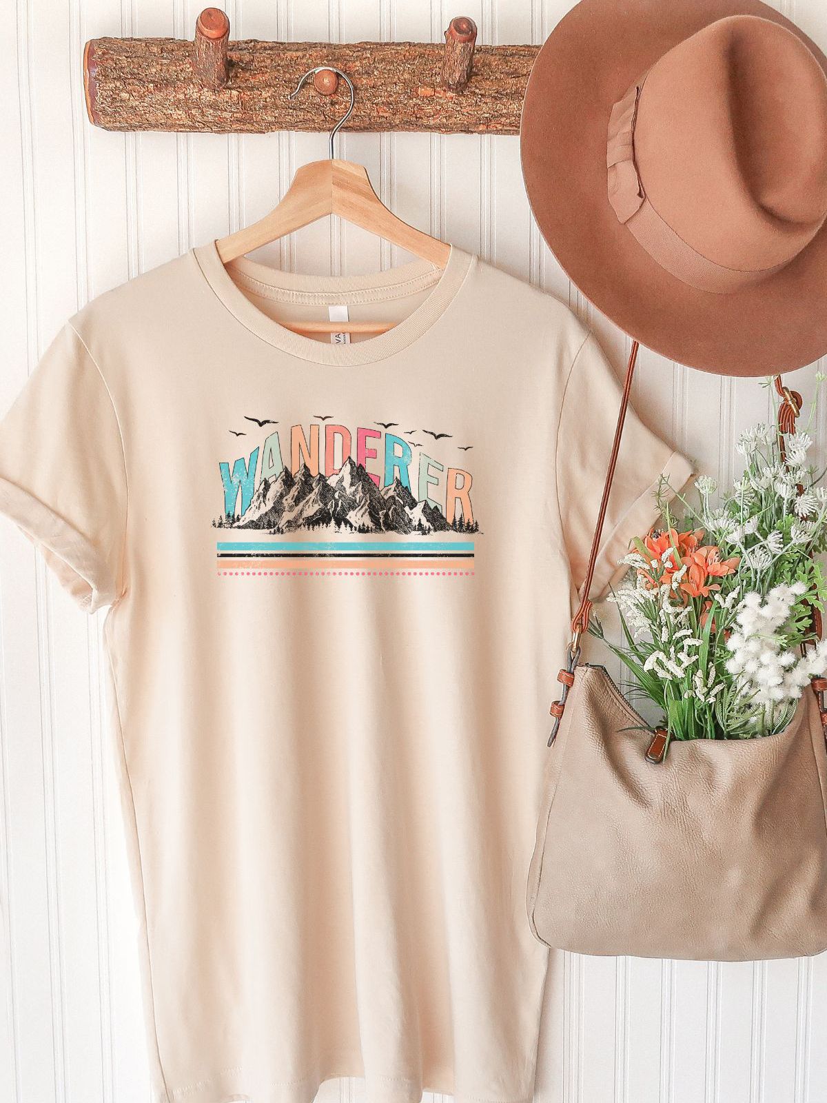 Wanderer Unisex Tee Outdoor Adventure