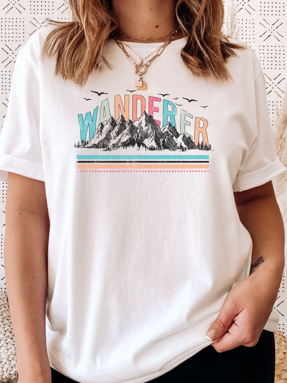 Wanderer Unisex Tee Outdoor Adventure