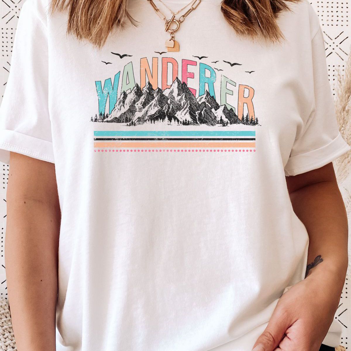 Wanderer Unisex Tee Outdoor Adventure