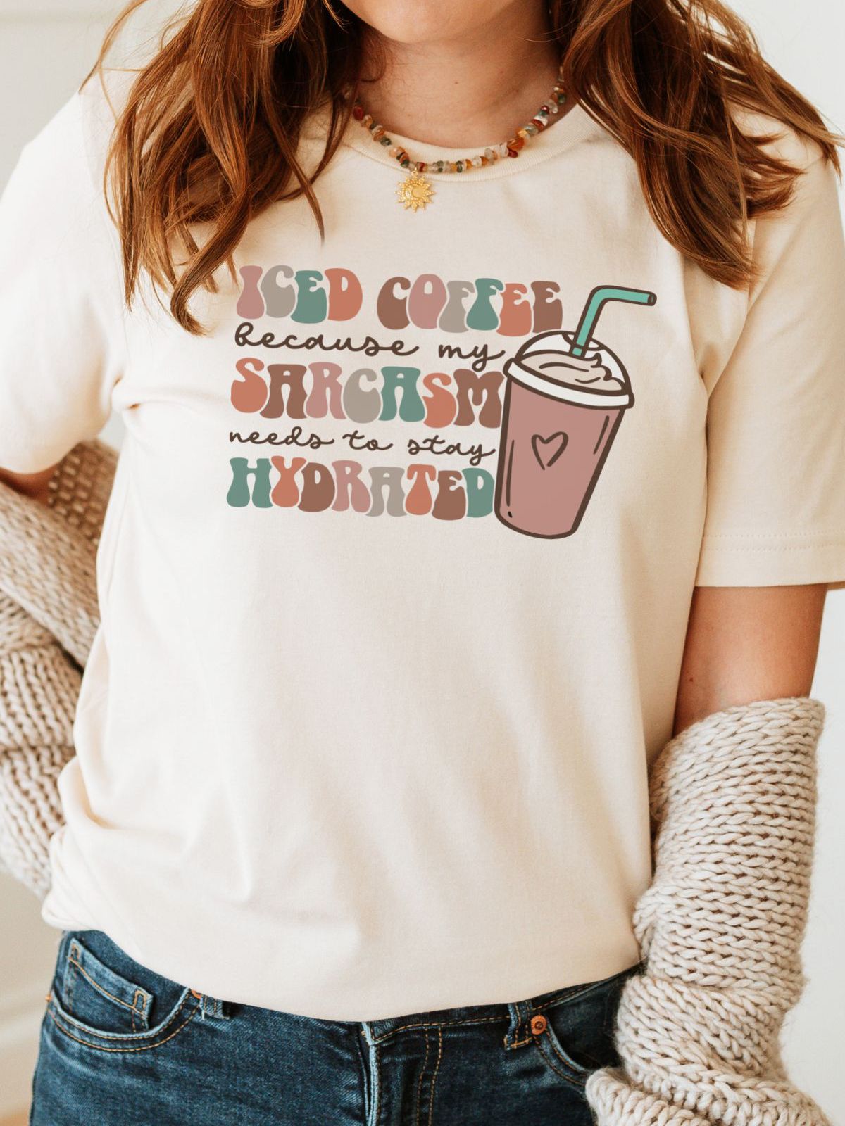 Iced Coffee Sarcasm Women's T-shirt