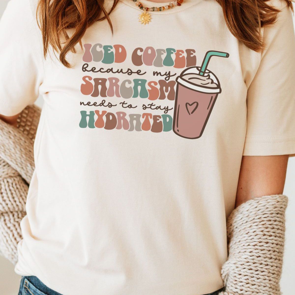 Iced Coffee Sarcasm Women's T-shirt