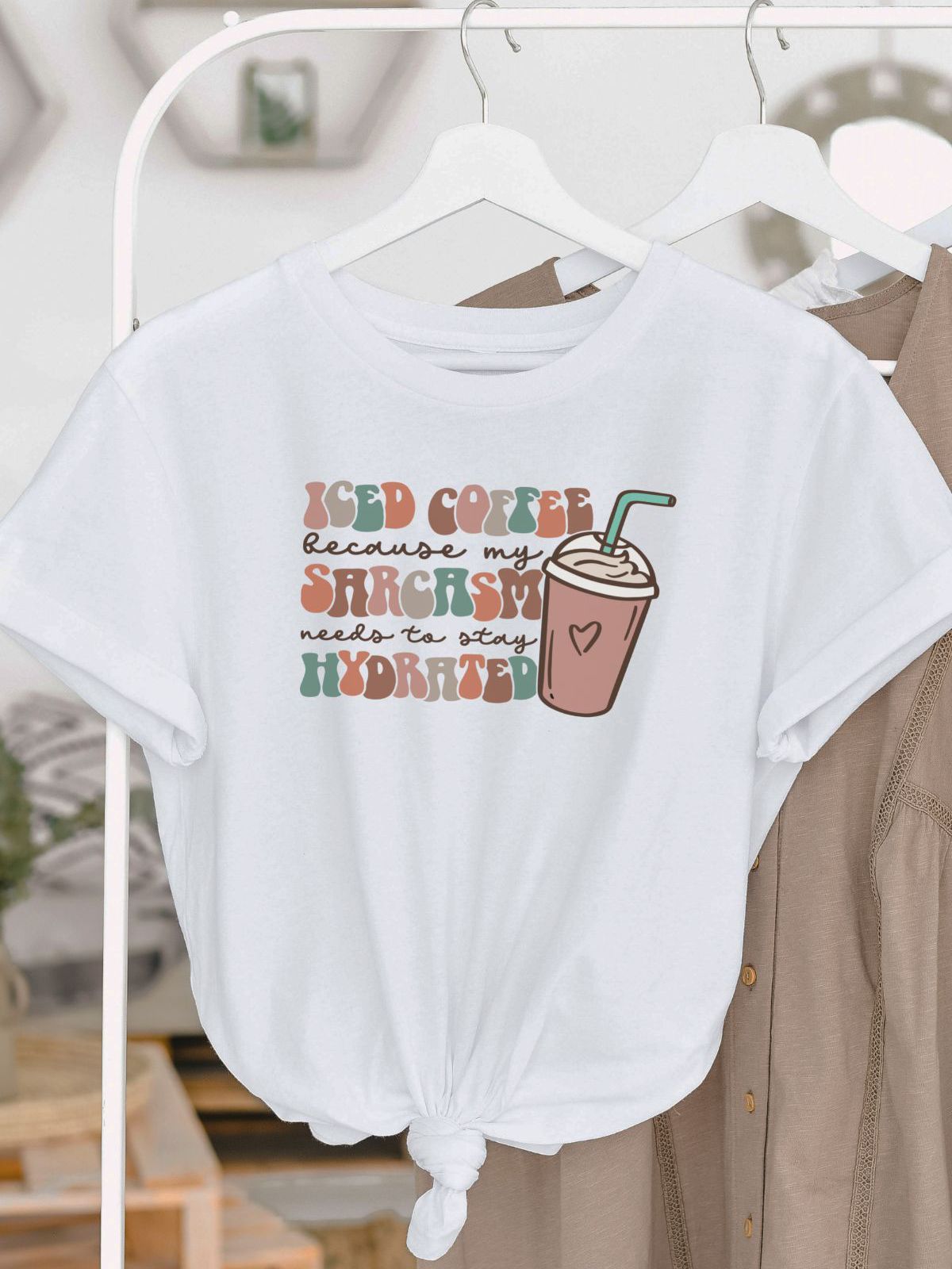 Iced Coffee Sarcasm Women's T-shirt