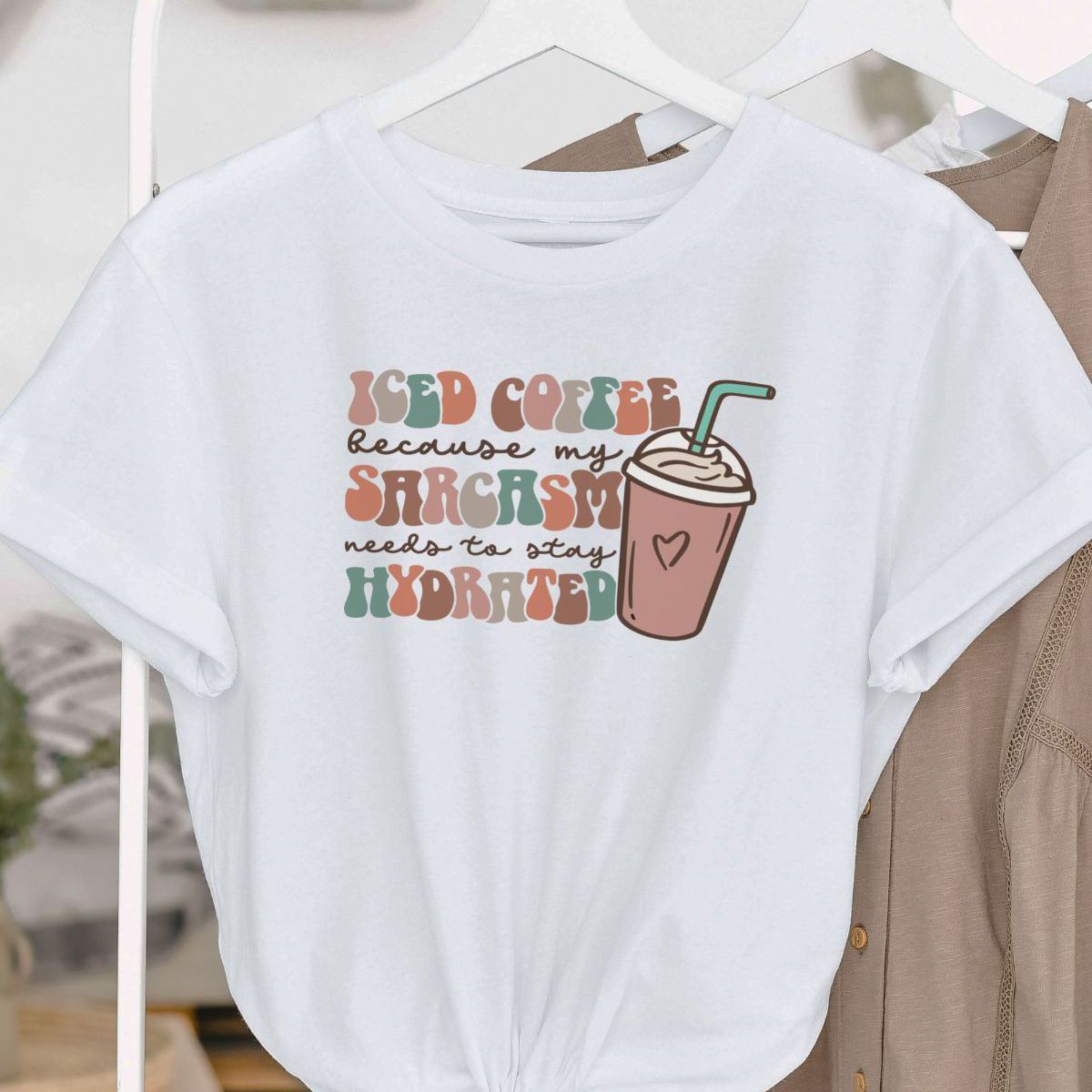 Iced Coffee Sarcasm Women's T-shirt