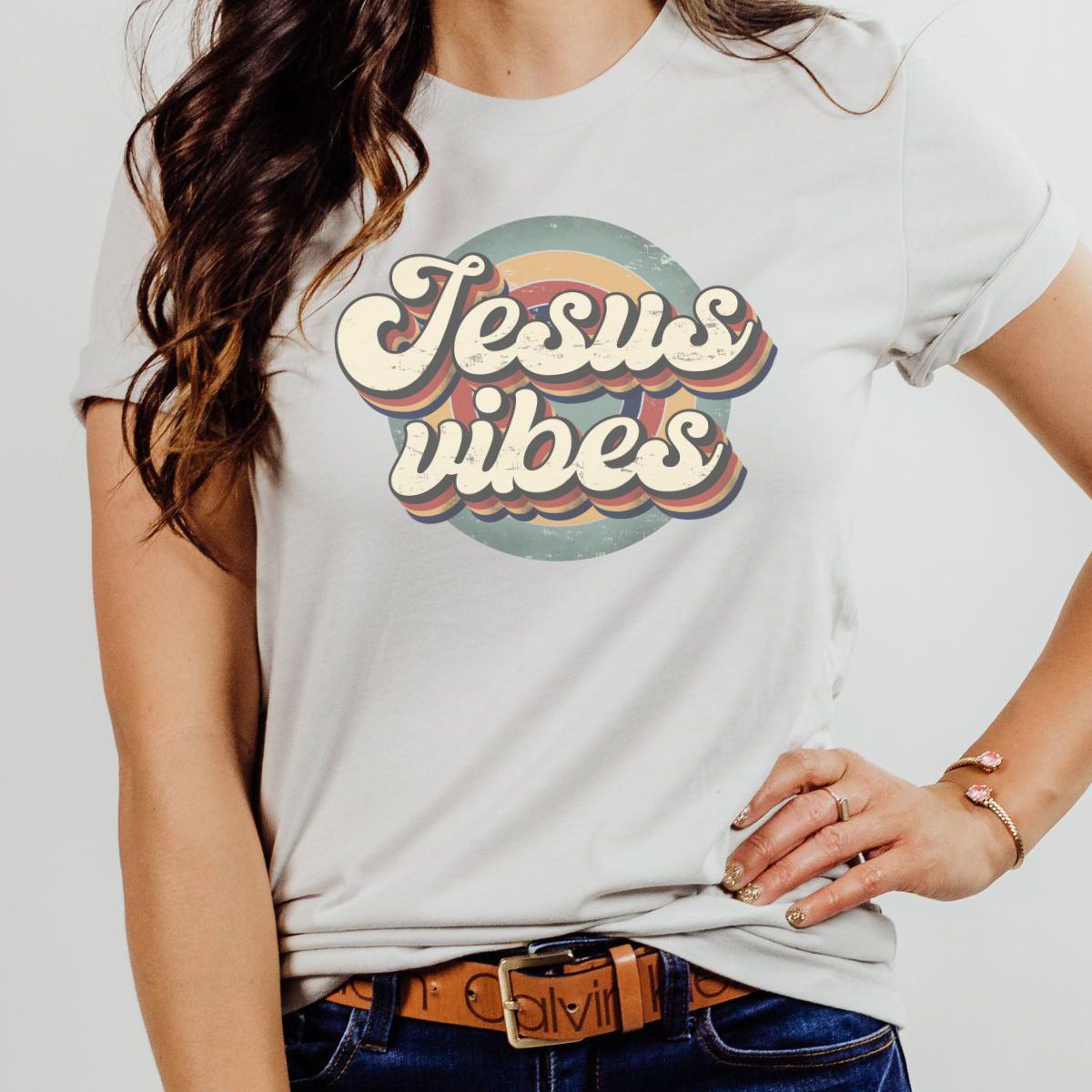 Jesus Vibes Women's T-Shirt Casual