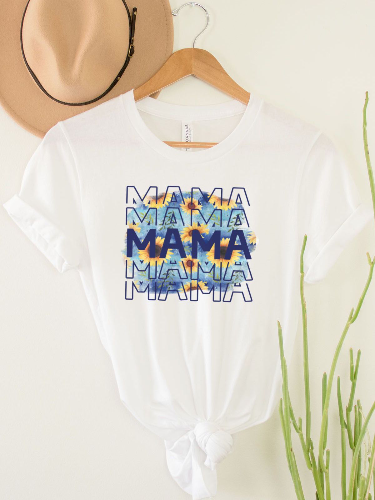 Mama Womens T-Shirt Mothers Day