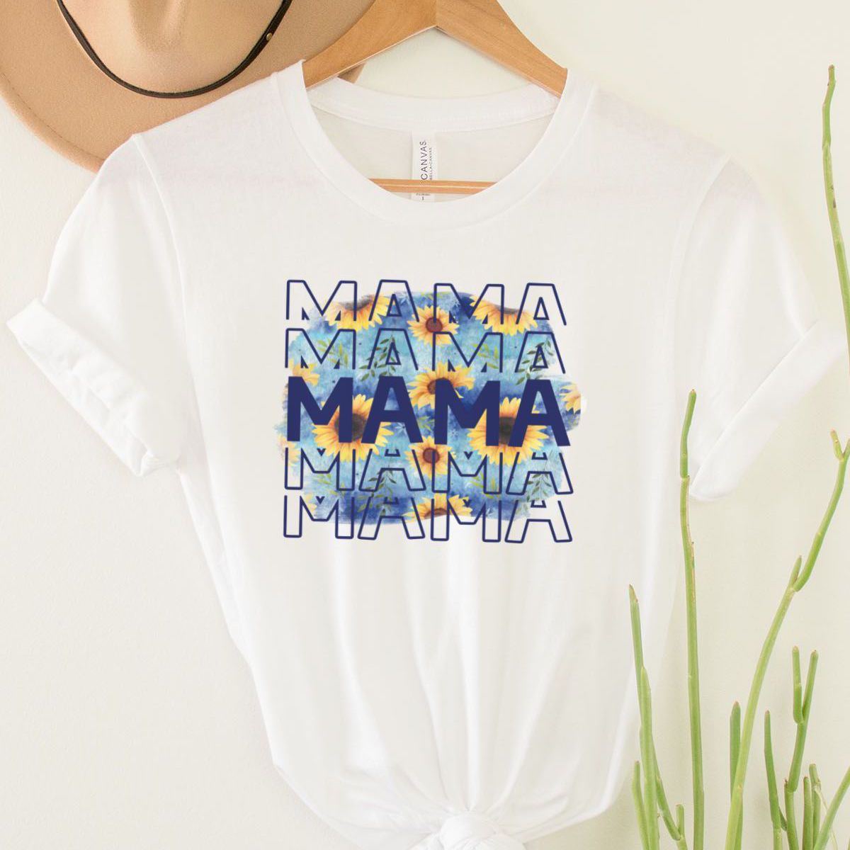 Mama Womens T-Shirt Mothers Day