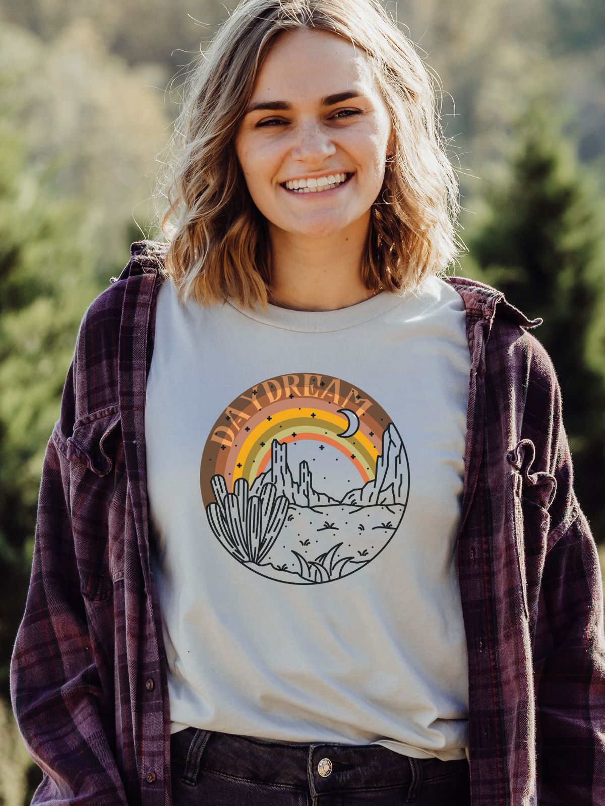 Daydream Desert Womens T-shirt Casual