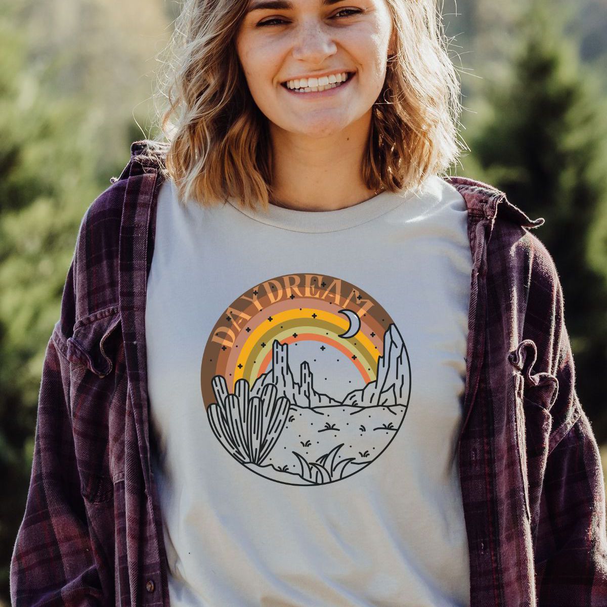 Daydream Desert Womens T-shirt Casual