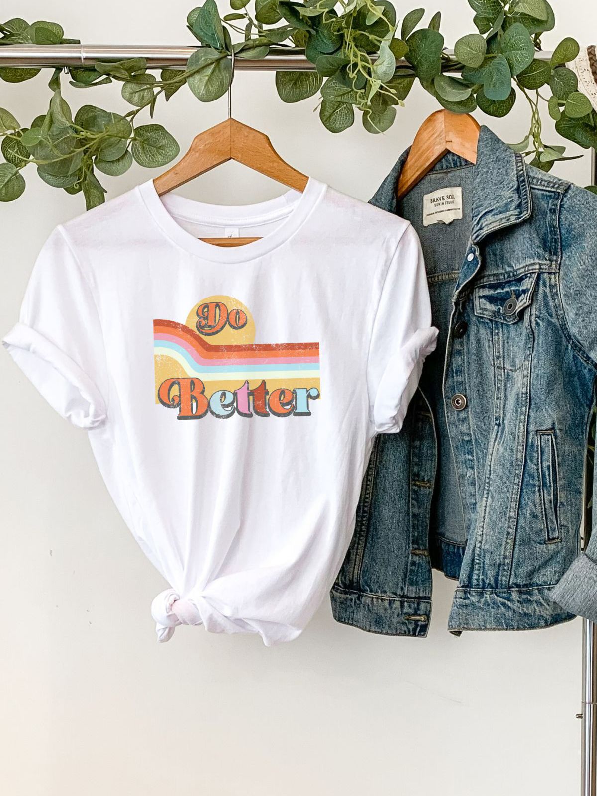 Do Better Women's T-Shirt Casual