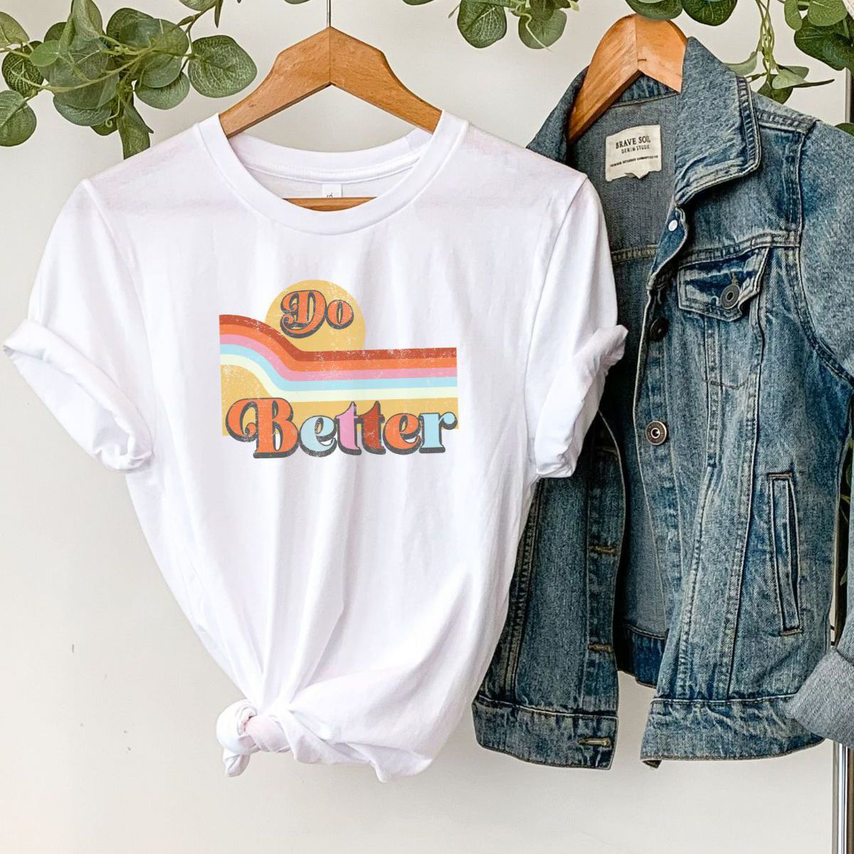 Do Better Women's T-Shirt Casual
