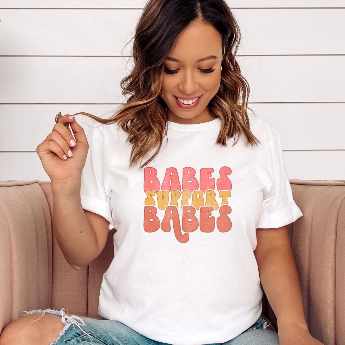 Babes Support Babes Women'S T-Shirt