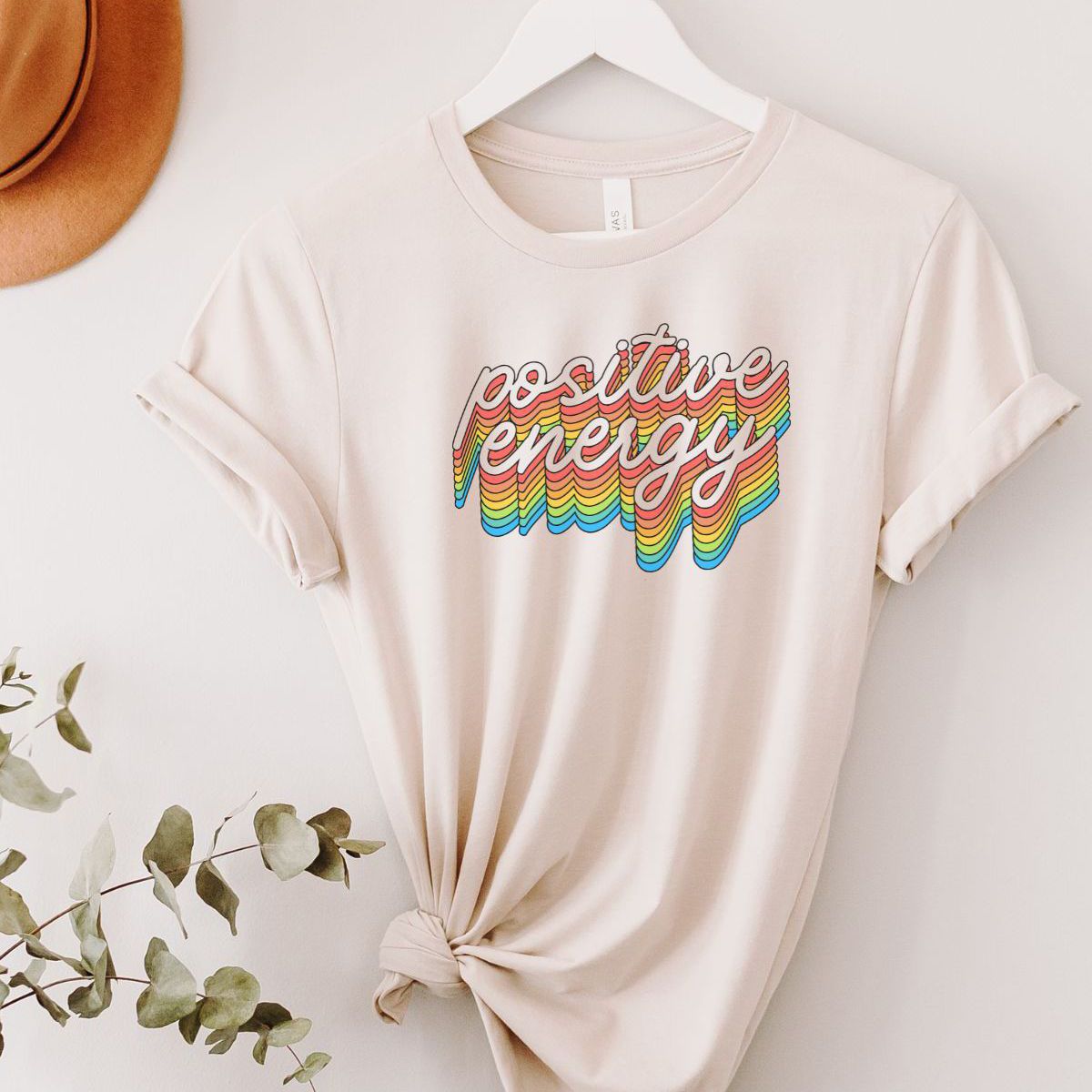 Positive Energy Womens T-Shirt Pride Month