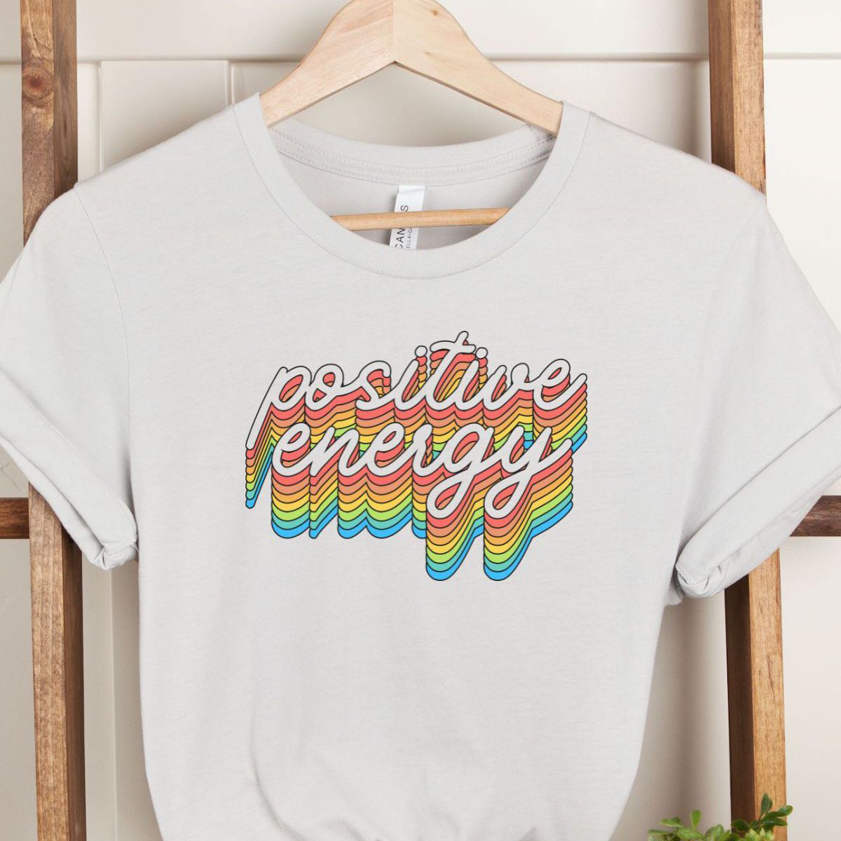 Positive Energy Womens T-Shirt Pride Month