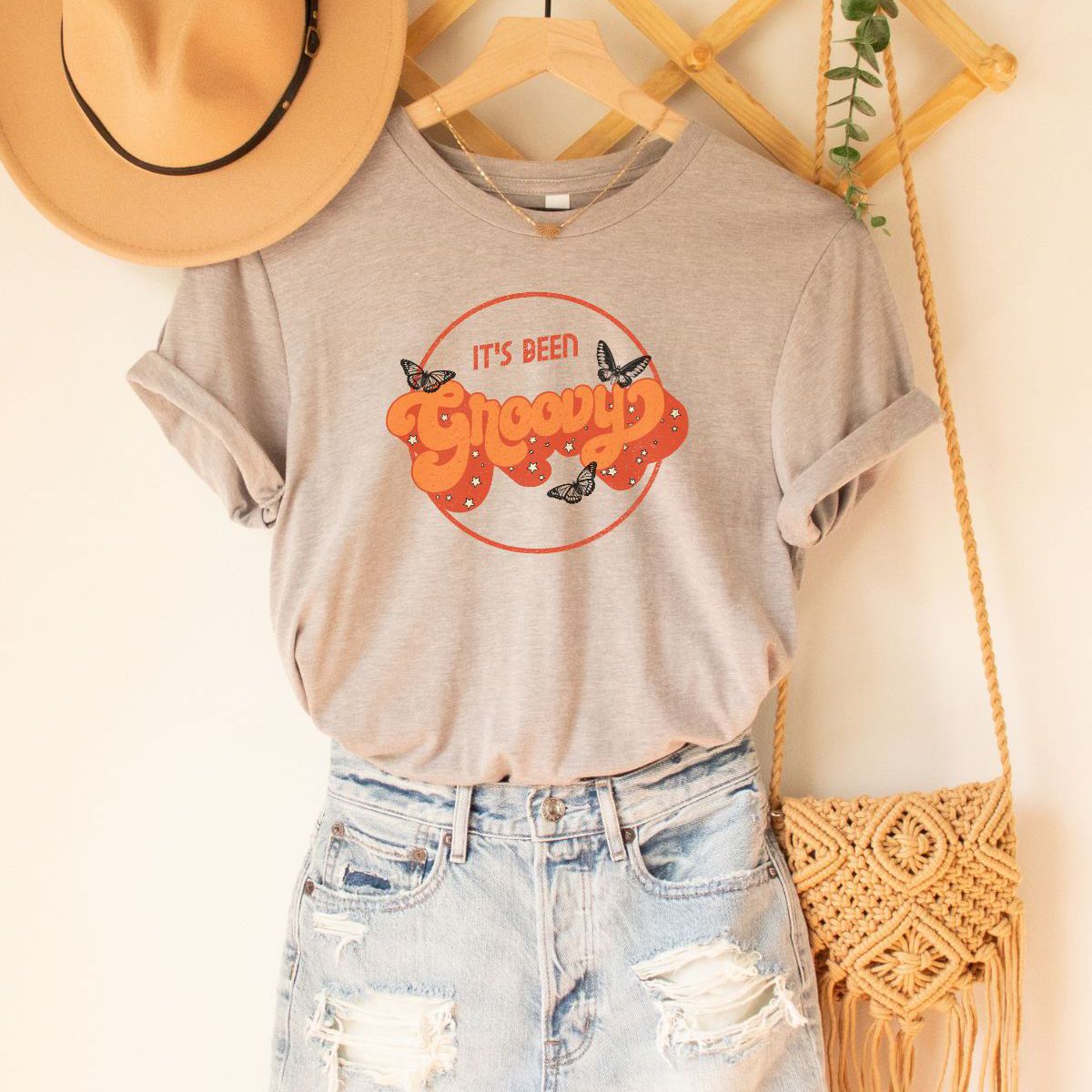 Groovy Womens T-Shirt Casual