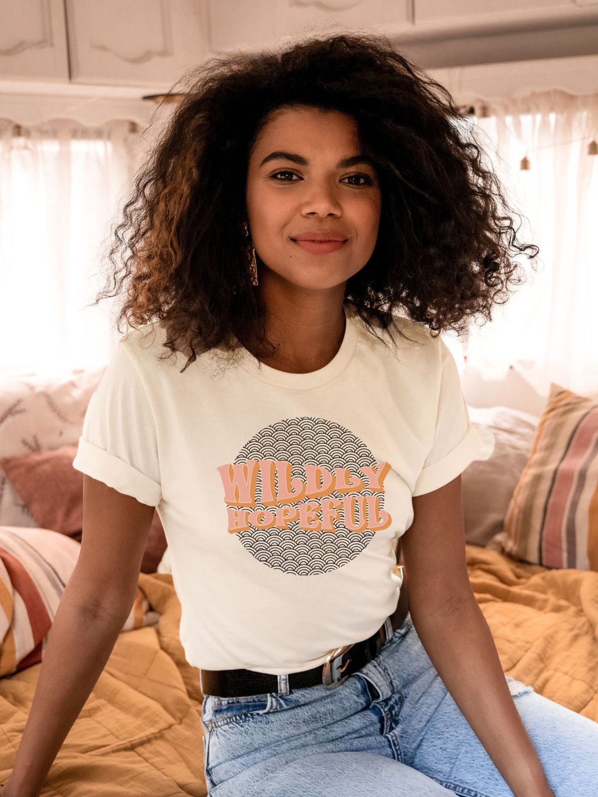 Wildly Hopeful Unisex Tee Casual