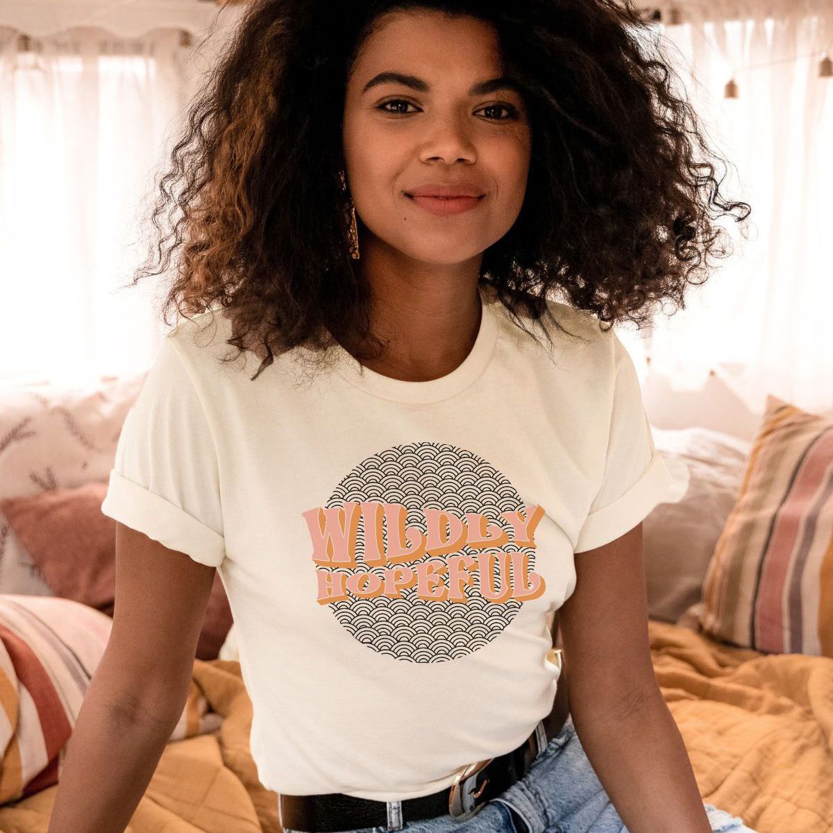 Wildly Hopeful Unisex Tee Casual