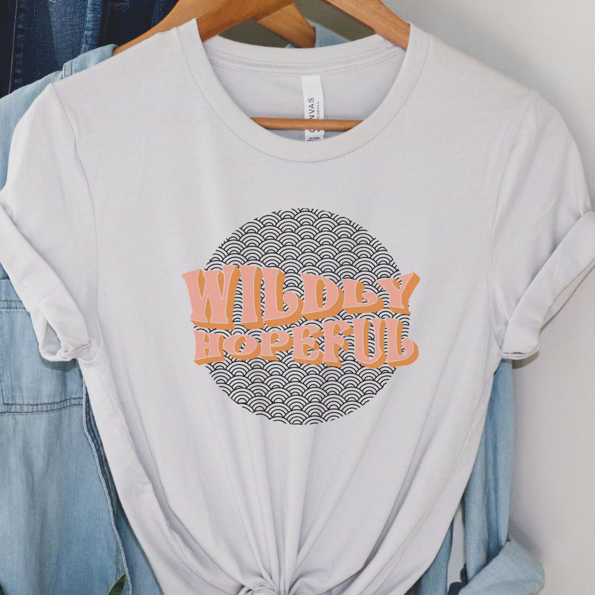 Wildly Hopeful Unisex Tee Casual