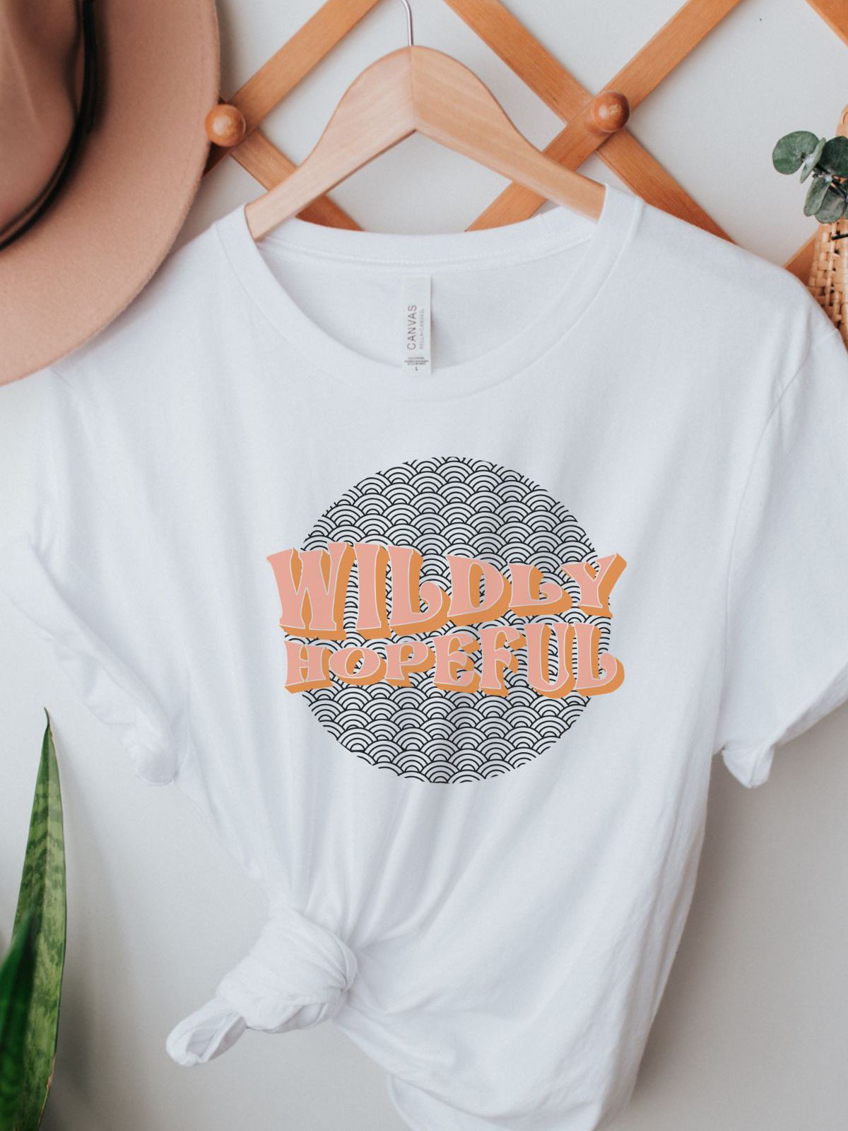 Wildly Hopeful Unisex Tee Casual