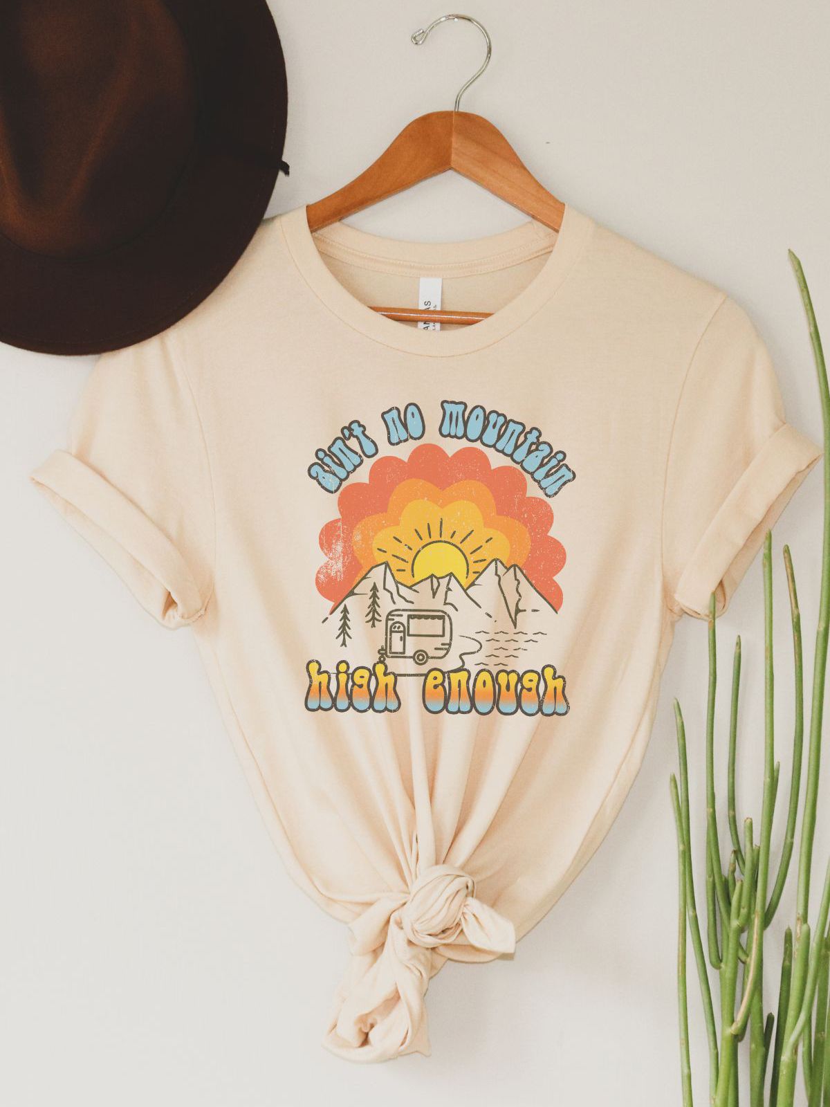 Ain't No Mountain Women's T-Shirt Camping