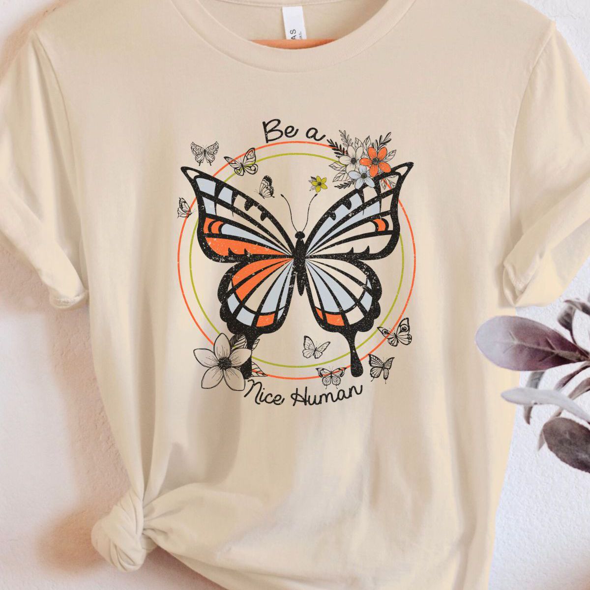 Be a Nice Human Women's Tee Casual