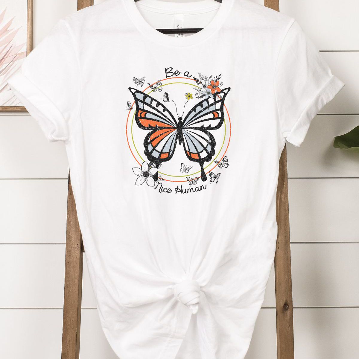 Be a Nice Human Women's Tee Casual