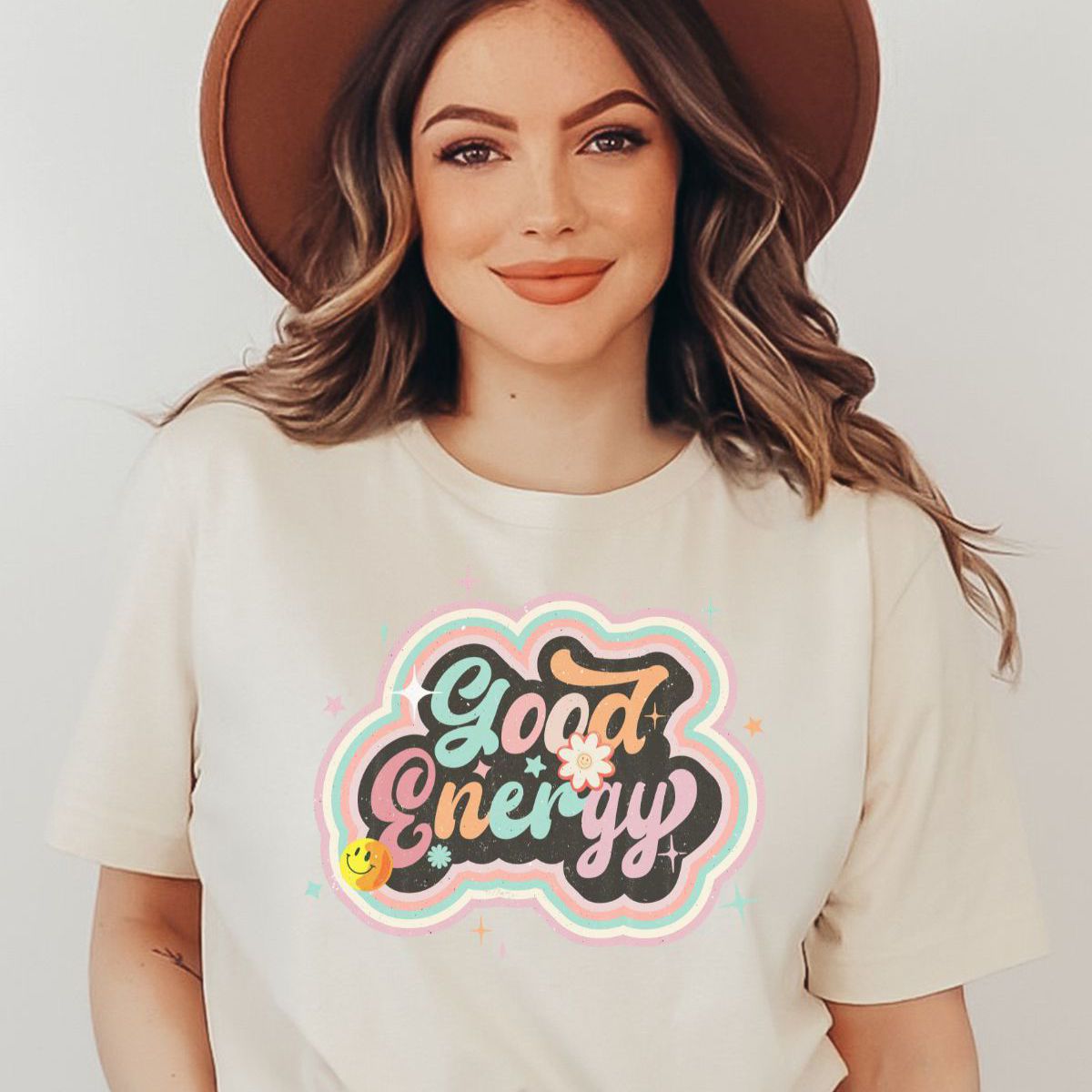 Good Energy Womens T-Shirt Spring