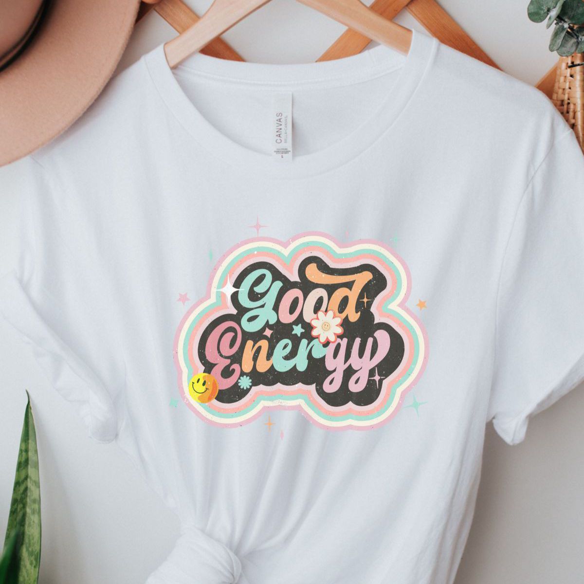 Good Energy Womens T-Shirt Spring