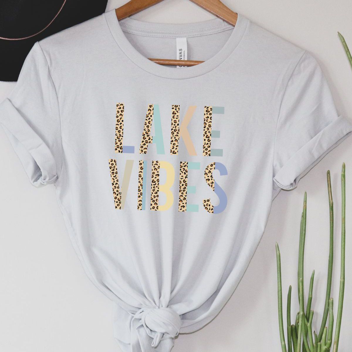 Lake Vibes Women T-Shirt Casual