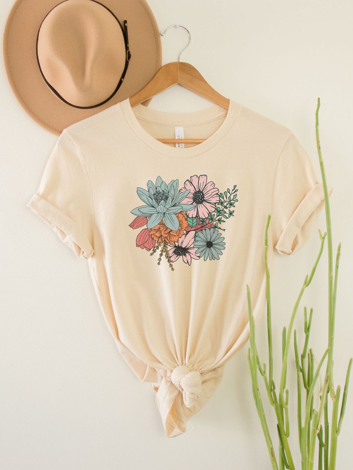 Floral Women's T-Shirt Spring