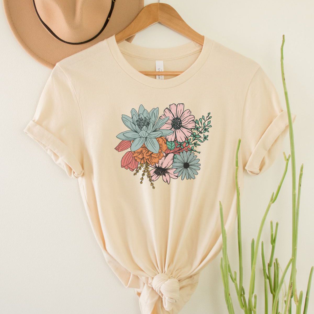 Floral Women's T-Shirt Spring