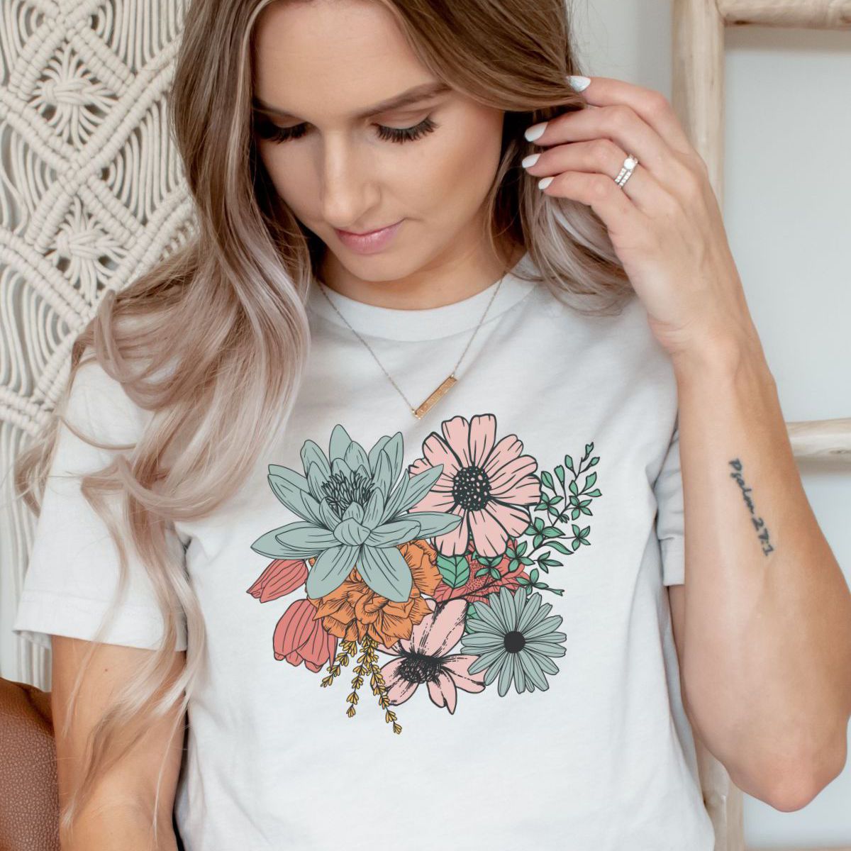 Floral Women's T-Shirt Spring