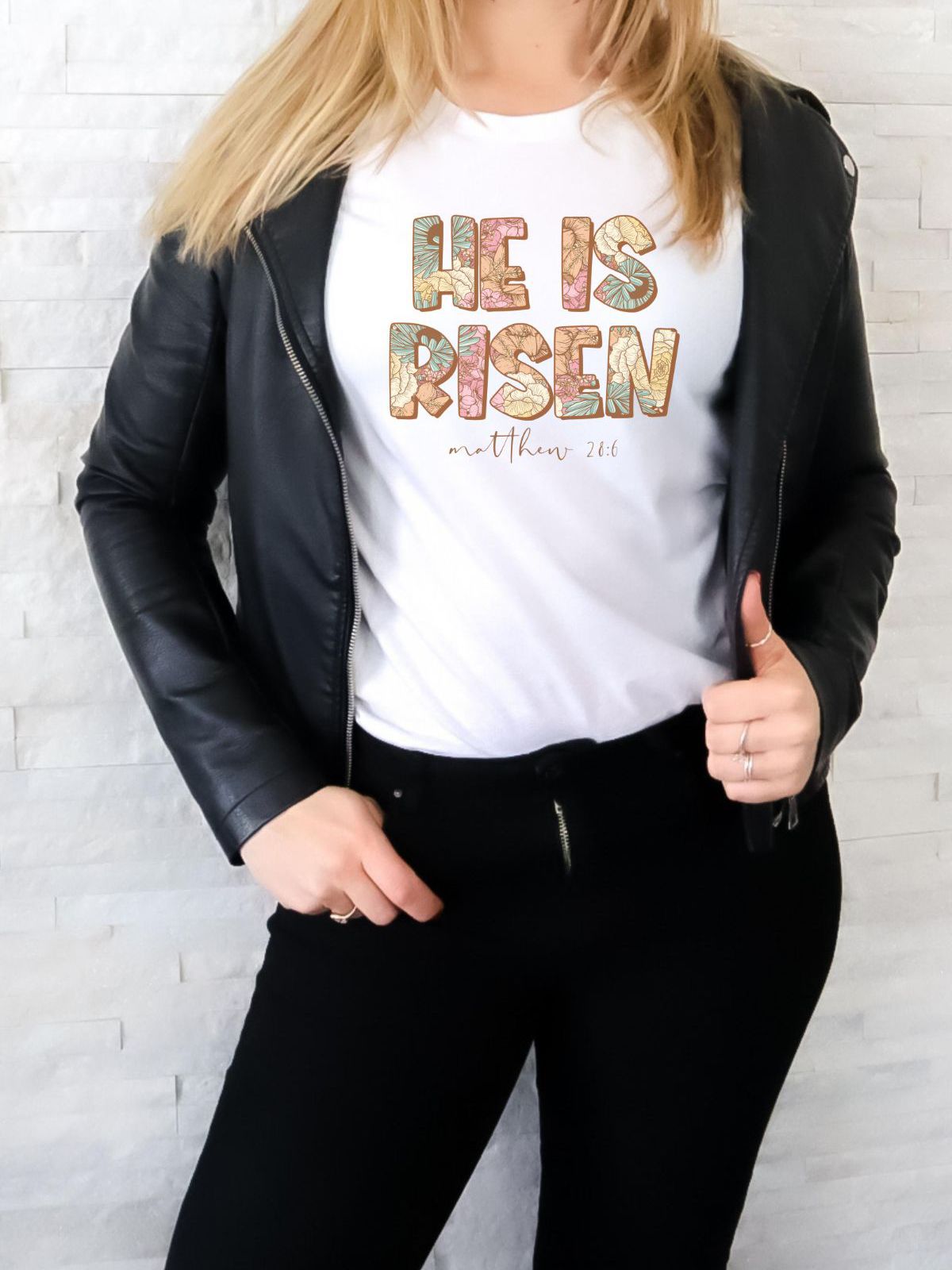 He is Risen Women's T-Shirt Easter