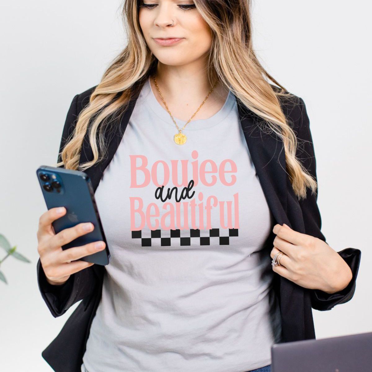 Boujee Women T-Shirt Casual