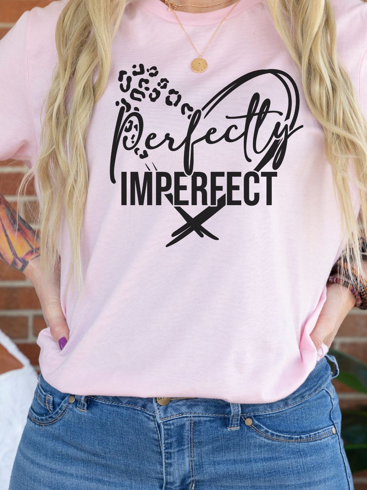 Perfectly Imperfect Women's T-Shirt Casual