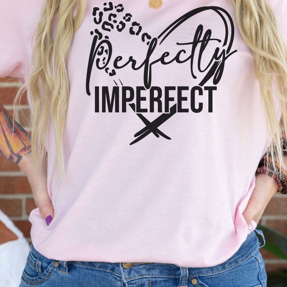 Perfectly Imperfect Women's T-Shirt Casual